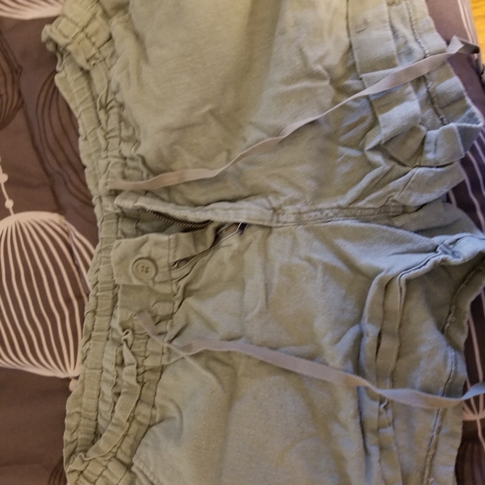 Linen shorts
